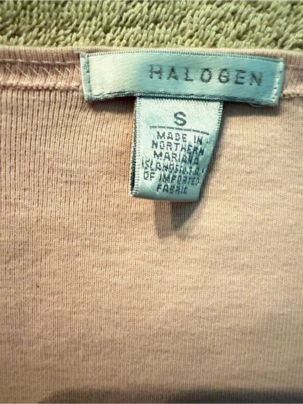 Halogen light pink